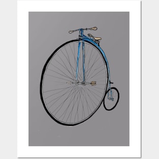 Penny Farthing Posters and Art